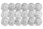 The D-day 80th Anniversary X15 50p Coin Collection Set