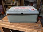Vintage Original Official Boy Scouts First Aid Kit All Metal Tin