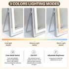 Hd Anti-glare Led Vanity Mirror 58  46cm - Touch Control 3-color  Wall table Top