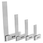 Groz Machinist Steel Square Set  4-piece Large Engineer Squares 72-96 Micron