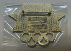 1984 Los Angeles Olympics Stars In Motion   Olympic Rings Pin Extra Large   New