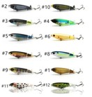 Whopper Popper 90 Style 105mm 17g Topwater Popper Fishing Lure-lot Of 12 Colors