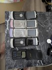 Motorola Mixed Lot Flip Cell Phones Incl  Razr And Startac Startac