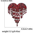Heart Brooch Pin Red Fashion Jewelry Fast Free Shipping 2 Inch