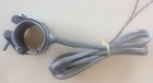 Fast Heat Band Heater 1 25  Dia  X 1  Wide 200 Watts 240 Volt 22  Ss Braided