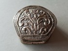 Antique Original Rare Ottoman Greek Medicine Poison Pills Snuff Silver Box Xixc 