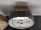 Dakota Designs Dual Sided Double Two Face Ceiling Mount Clock Wall