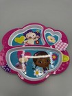 Zak  Designs Shopkins   Doc Msstuffins Plastic Kids Divided Plates Set Of 2