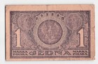 Poland P-19  1919 1 Marka  Banknote 