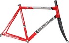 Cannondale Caad9 Alloy Road Bike Frameset 58cm Red 700c Rim Qr Usa Made  2008