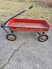Vintage Super Radio Flyer Red Wagon Featuring Unique Decal  no Other On Ebay   