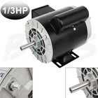 Air Compressor Electric Motor 1 3hp Single Phase 3450 Rpm 115 230v 5 8 shaft Odp