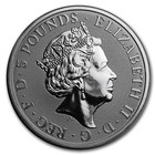 2020 Great Britain Queen Beast White Lion Of Mortimer 2 Oz Silver Coin