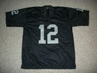 Ken Stabler Unsigned Custom La Sewn New Football Jersey Sizes S-3xl Black white