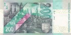 Slovakia  200  Korun  30 8 2002  P 41  Series  E  Uncirculated Banknote  L 04