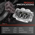 2x Rear Lh   Rh Brake Calipers W  Bracket For Ford F-250 F-350 Super Duty 05-07