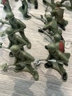 Lot Of 31 Vintage Tim-mee Toys Green Us Army Men Plastic Toy Soldiers -free Ship