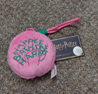 Harry Potter Hagrid Birthday Pink Cake Plush Keychain Coin Purse Bag Charm