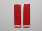 Dollhouse Miniature Handmade Set Of 2 Red Bathroom kitchen Towels 1 12 Scale