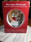 Norman Rockwell  a Drum For Tommy  Christmas Snow Globe  By Northlight  Nib