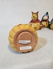 Vtg Disney Direct Candle Holder Winnie The Pooh Halloween Set Rare