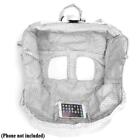 Premium Shopping Cart Cover High Chair Cover Easy Install Harness System Grey