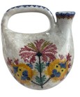 Tanarpaia Signed Art Pottery Greek Jug Pitcher Athens Greece Hand Painted 7 