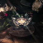 Kolnlala Crystal Lotus Flower Tea Light Candle Holder  K9 Crystal