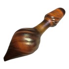 Antique 5  Iridescent Heavy Solid Glass Decanter Stopper