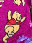 Vintage Disney Pooh Pullover Sweater Jacket Fleece Pink Size 5 6 Kids