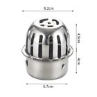  Dome Gutter Guard Filter  304 Stainless Steel Downspout Strainer  2 8-3 