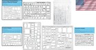 Clear Plastic Architectural Drawing Template Set - 3 Designs Included