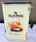 Hill   Brookscommercial Ice Tea Coffee Juice Slim Beverage Dispenser 3 5 Gallon