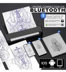 Wormhole Tattoo Stencil Printer Wireless Bluetooth 2 500mah Battery Portable