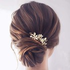 Pearl Wedding Hair Accessories Bridal Clip Decorative Hair Pins   Bridesmaid    