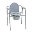 Safety Adult Bedside Commode Chair Potty Toilet Seat Folding Bathroom Medical Us
