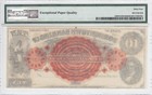 1850s  10 Bordentown Banking Co Obsolete Remainder Note New Jersey Pmg Cu64 Epq