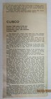 Vintage  south Circuit Peru  Brochure With Map -e9c