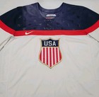 Nike Team Usa Olympics Hockey Jersey Xl  has Stains 