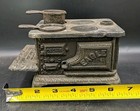 Eagle Cast Iron Salesman Sample Doll House Wood Stove Oven Vintage  Antique Toy