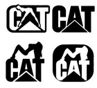 Set Cat Girl Die-cut Decal