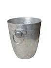 Moet   Chandon Aluminum Champagne Ice Bucket With Ornamental Handles 8 5    Tall