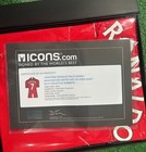 Cristiano Ronaldo Manchester United Back Signed Home Shirt Icon Coa