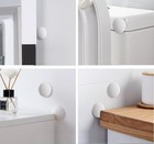 Door Stoppers  6 Pcs  Door Stops Wall Protector  2  White Silicone Door Bumpers