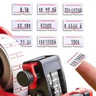 2 0000 Blank Price Tag 40 Rolls Gun Labels For Date   8 3 X 0 47  White
