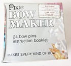 Vintage Pixie Bow Maker Kit 24 Bow Pins Christmas Birthday All Occasions Sealed