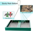 Solution4patio Garden Platform Wild Bird Feeder For Outside  Large Hanging