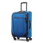 Expandable Softside Luggage With Spinner Wheels  20  Travel Bag  Classic Blue