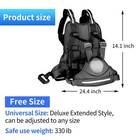 Adjustable Harness  Prevent Passengers From Falling For Atv snowmobile black