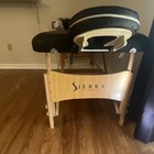 Sierra Comfort Sc-500 Portable Foldable Massage Table W  Face Cradle  Black